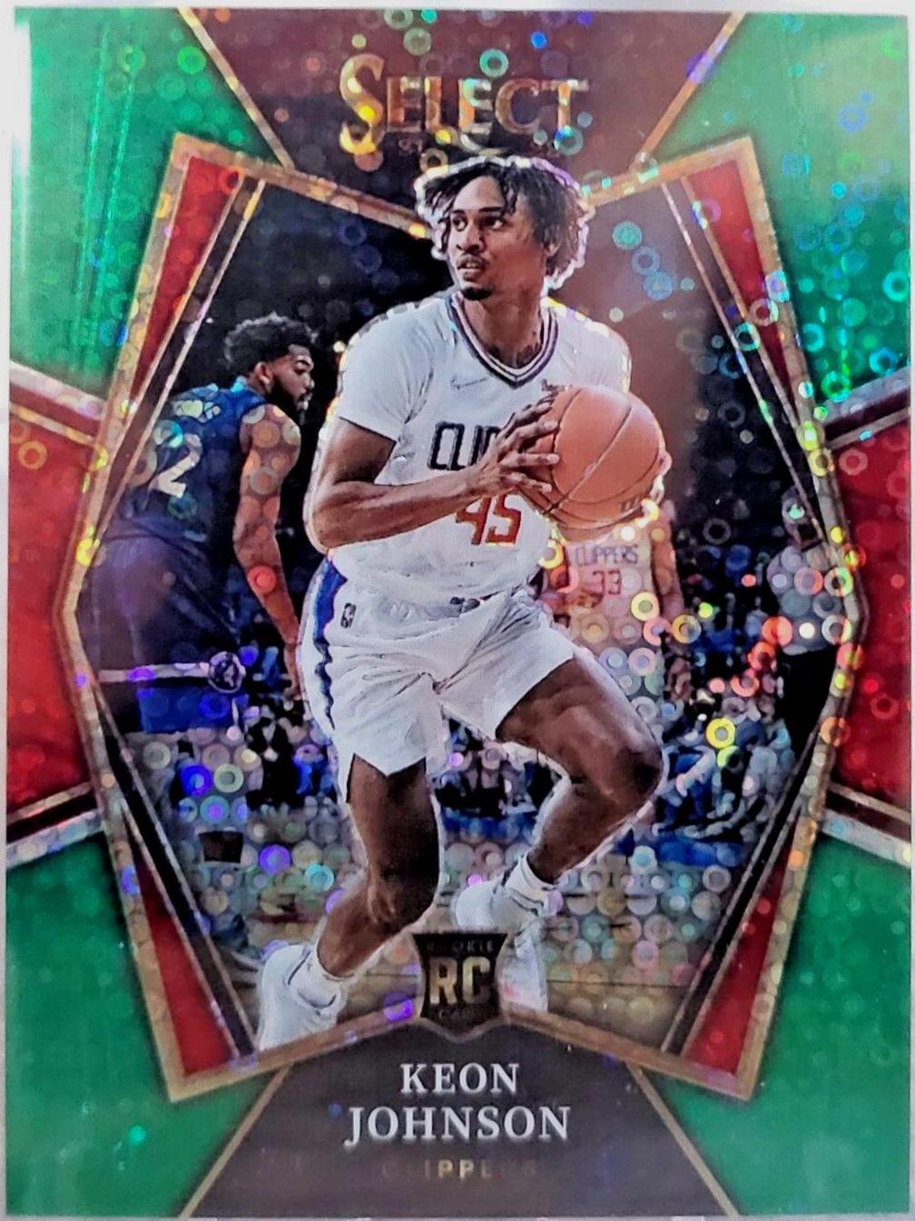 Keon Johnson [Green Disco Prizm] #115