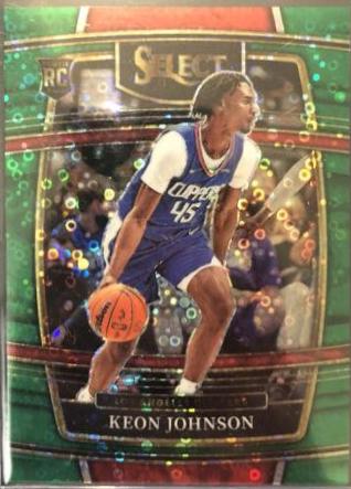 Keon Johnson [Green Prizm] #40
