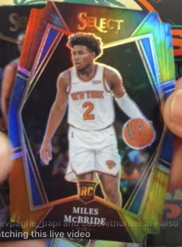 Miles McBride [Tie Dye Prizm Die Cut] #157