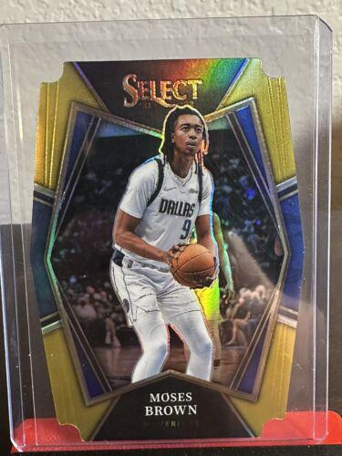 Moses Brown [Gold Prizm Die Cut] #177