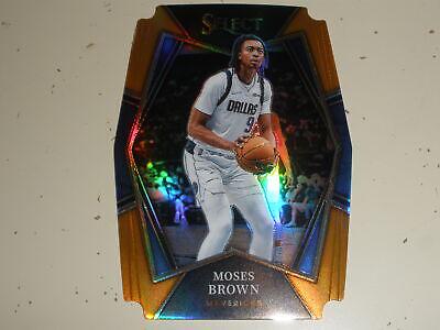 Moses Brown [Orange Prizm Die Cut] #177