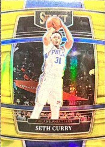 Seth Curry [Gold Prizm] #233
