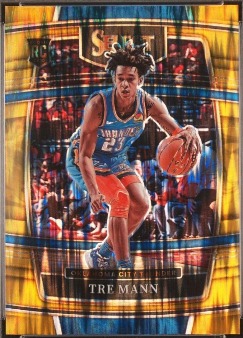 Tre Mann [Gold Flash Prizm] #36