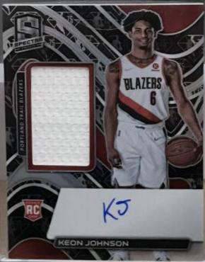 Keon Johnson [Jersey Autograph 75th Anniversary] #176
