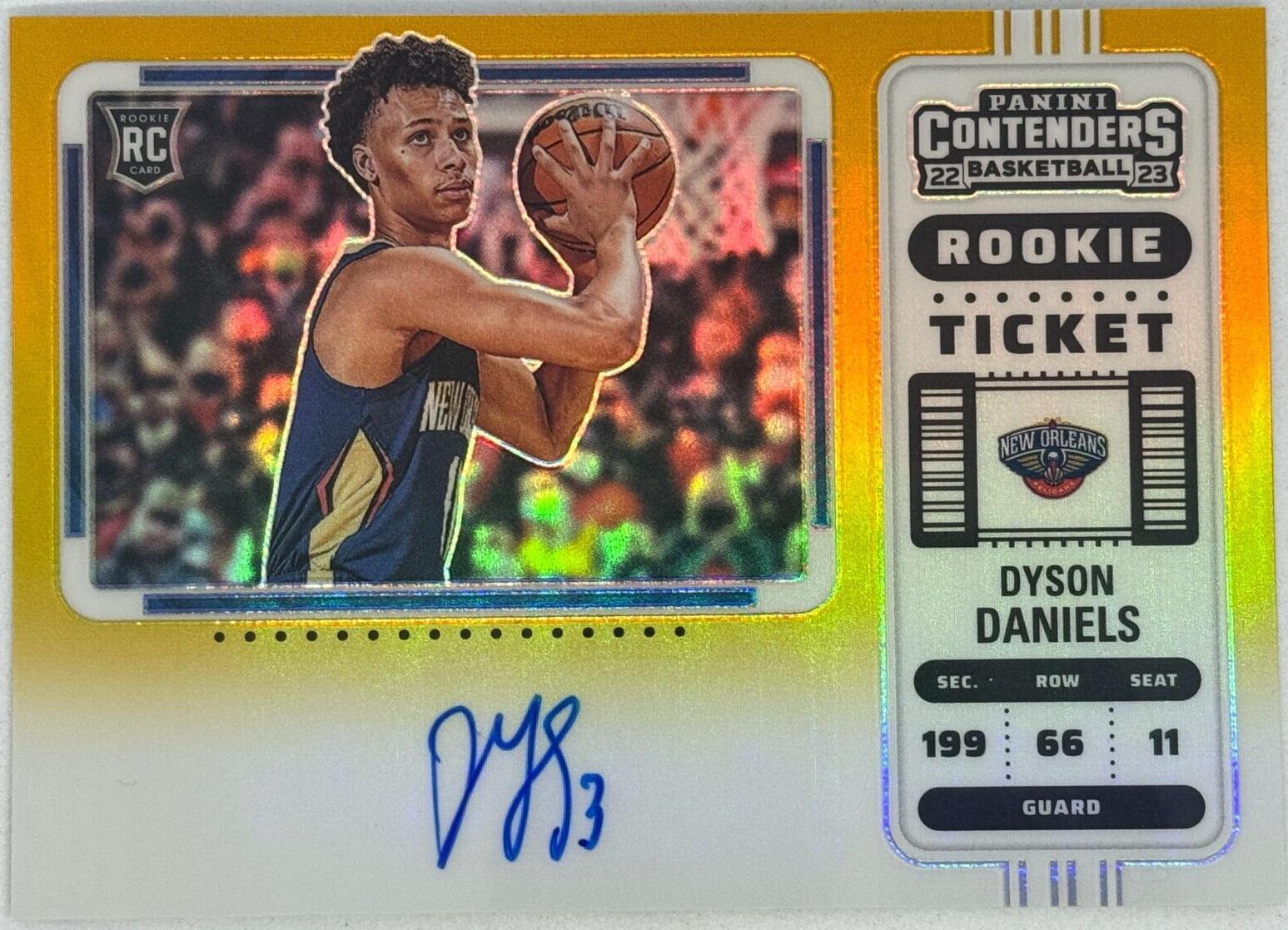 Dyson Daniels [Autograph Premium Edition Gold Ticket] #142