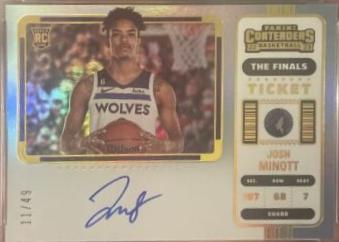 Josh Minott [Autograph The Finals Ticket] #131