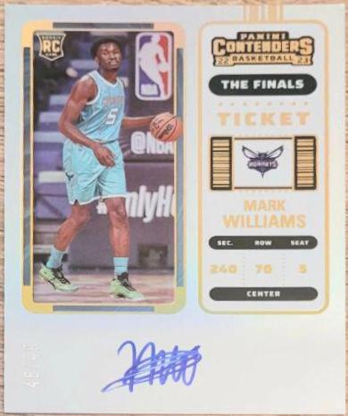 Mark Williams [Autograph The Finals Ticket] #136