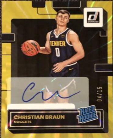 Christian Braun [Signature Yellow Laser] #221