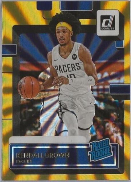 Kendall Brown [Gold Laser] #247