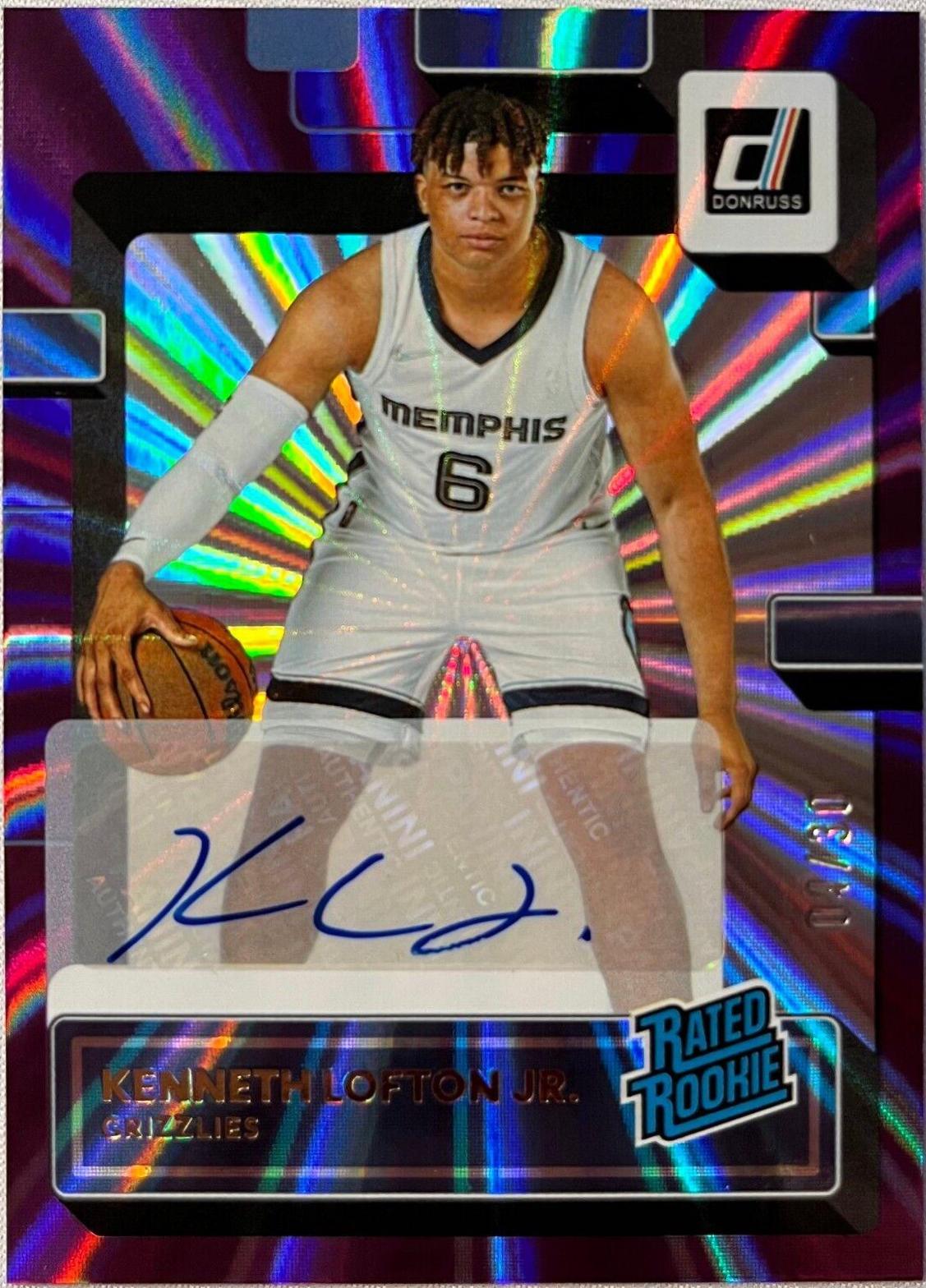 Kenneth Lofton Jr. [Signature Purple Laser] #250
