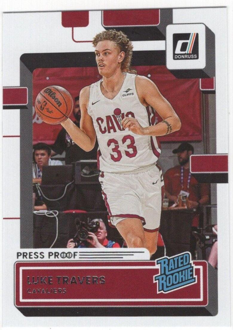 Luke Travers [Press Proof Silver] #248