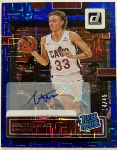 Luke Travers [Signature Choice Blue] #248