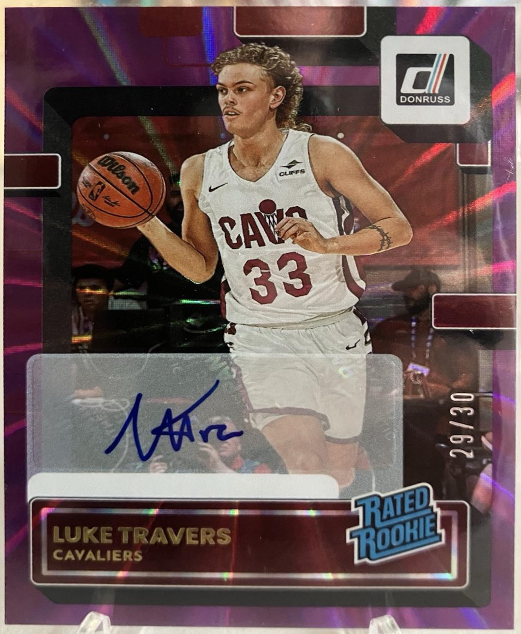 Luke Travers [Signature Purple Laser] #248