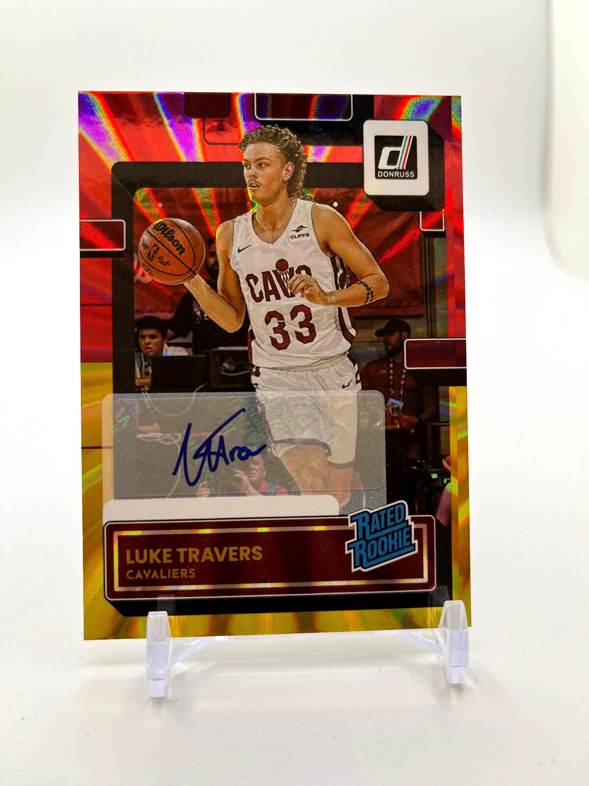 Luke Travers [Signature Red Gold Laser] #248