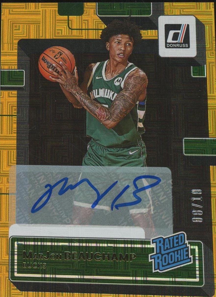 MarJon Beauchamp [Signature Choice Gold] #224