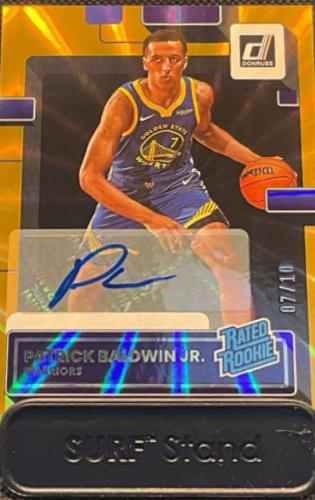 Patrick Baldwin Jr. [Signature Gold Laser] #228