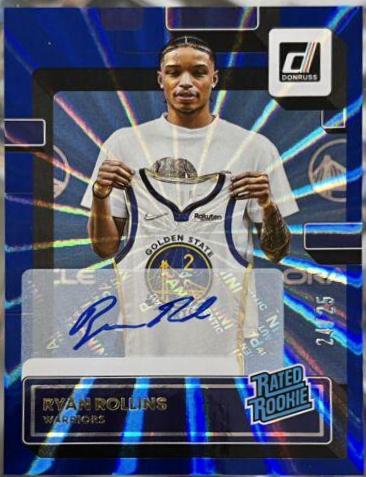 Ryan Rollins [Signature Blue Laser] #244