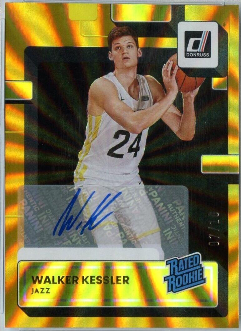 Walker Kessler [Signature Gold Laser] #222