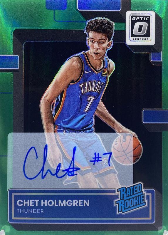 Chet Holmgren [Signature Green] #208