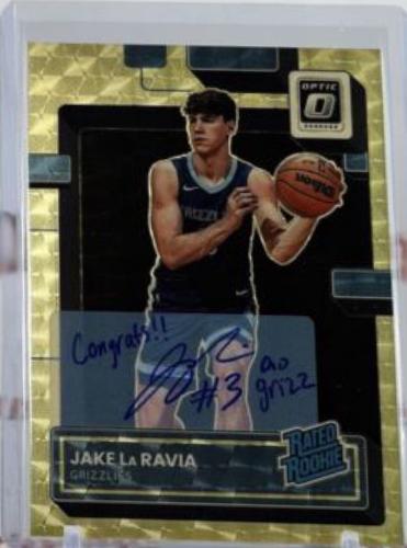 Jake LaRavia [Signature Gold] #216