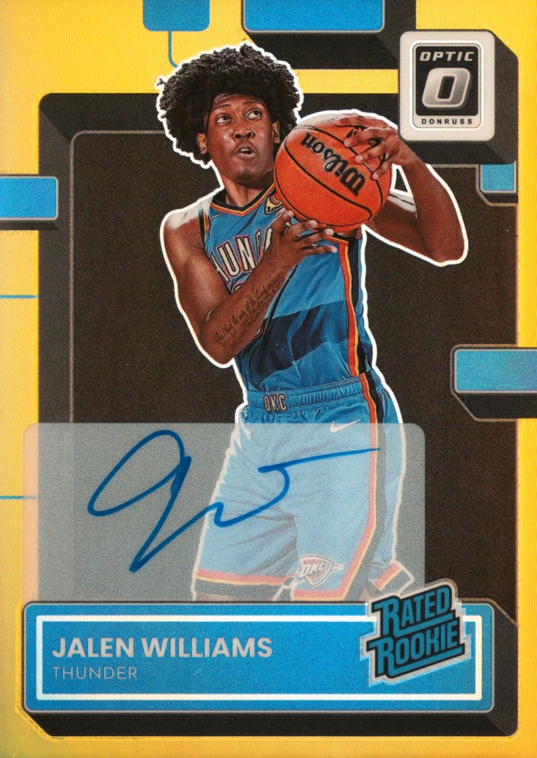 Jalen Williams [Signature Gold] #235