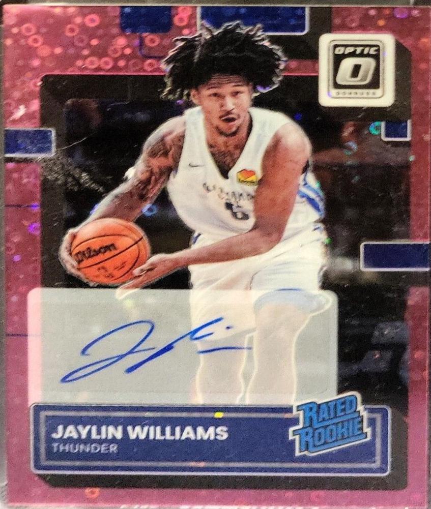 Jaylin Williams [Signature Fast Break Pink] #246