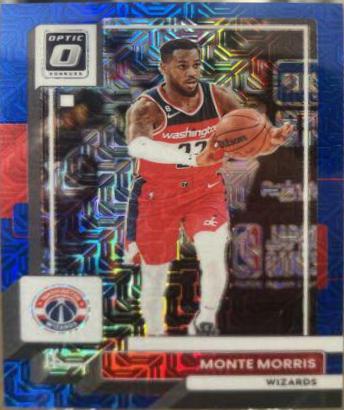 Monte Morris [Choice Blue Mojo] #169
