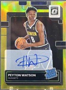 Peyton Watson [Signature Gold] #223