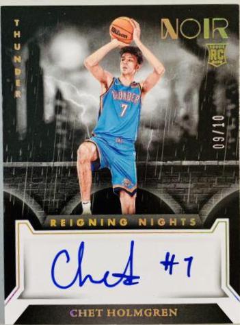 Chet Holmgren [Patch Autograph Gold] #379