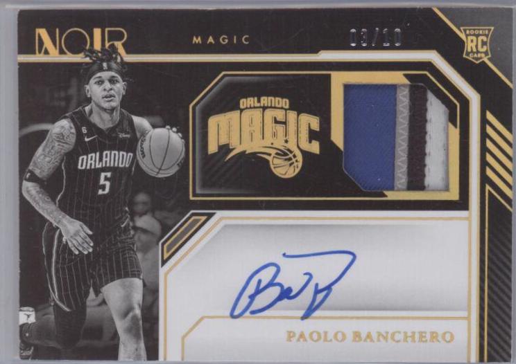 Paolo Banchero [Patch Autograph Gold] #320