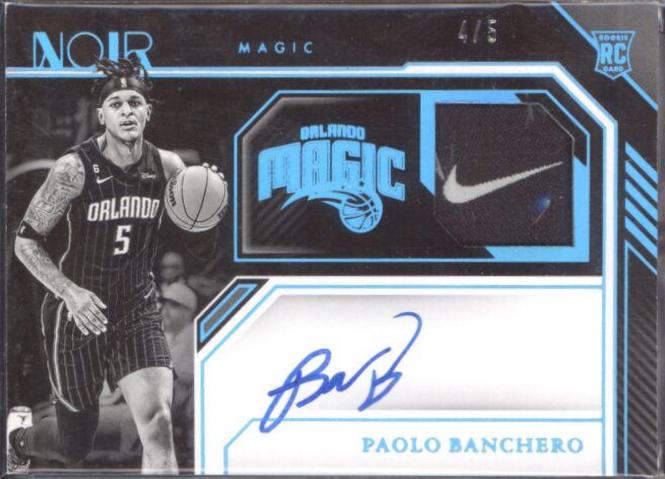 Paolo Banchero [Patch Autograph Tags] #320