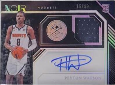 Peyton Watson [Patch Autograph] #362