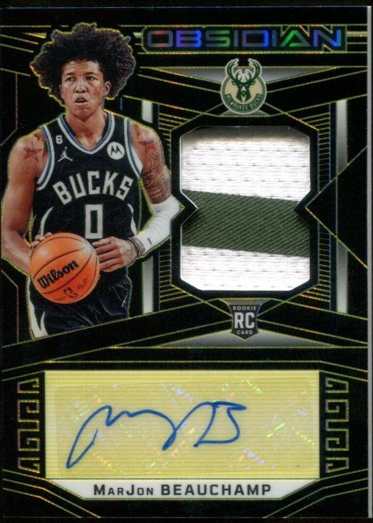 MarJon Beauchamp [Jersey Autograph Yellow] #214