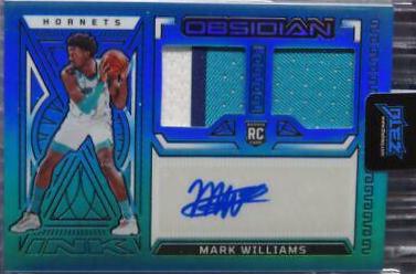 Mark Williams [Jersey Autograph Blue Flood] #207
