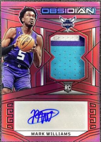 Mark Williams [Jersey Autograph Red] #207