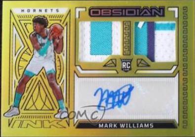 Mark Williams [Jersey Autograph Yellow Flood] #207