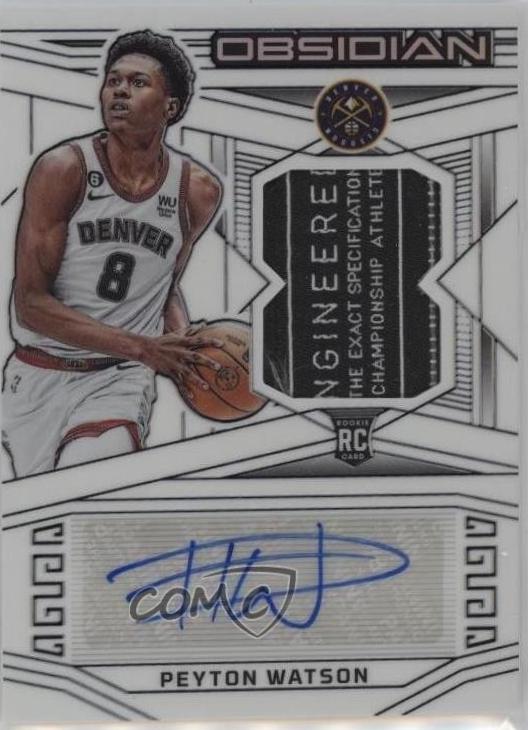 Peyton Watson [Jersey Autograph Contra] #233