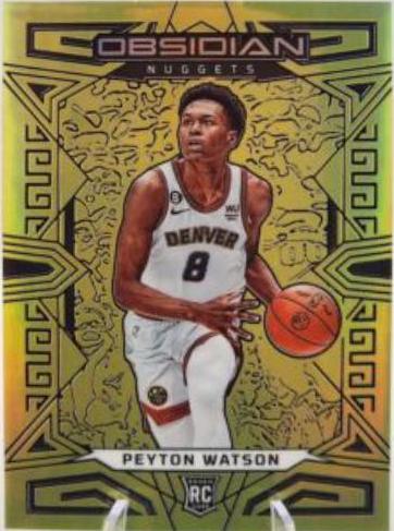Peyton Watson [Yellow Flood] #195