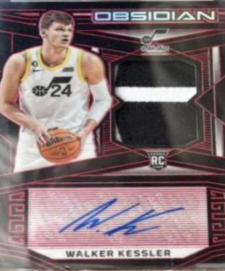 Walker Kessler [Jersey Autograph Red Flood] #228