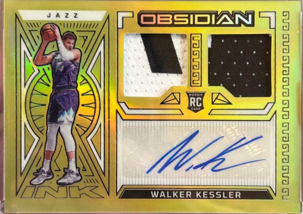 Walker Kessler [Jersey Autograph Yellow] #228