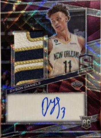 Dyson Daniels [Jersey Autograph Purple Wave] #238