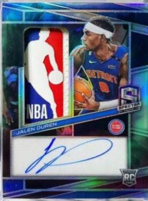 Jalen Duren [Jersey Autograph Nebula Logoman] #204