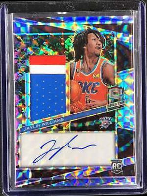 Jaylin Williams [Jersey Autograph Interstellar] #240