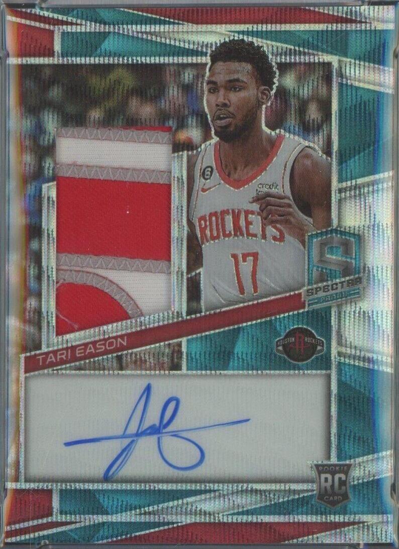 Tari Eason [Jersey Autograph Blue Wave] #210