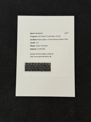Amen Thompson [Premium Edition Gold] #111