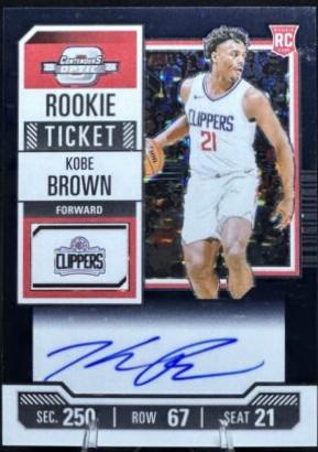 Kobe Brown [Black FOTL] #128