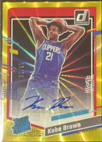 Kobe Brown [Signature Yellow Laser] #268