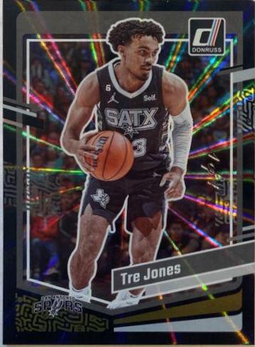 Tre Jones [Black Laser] #161