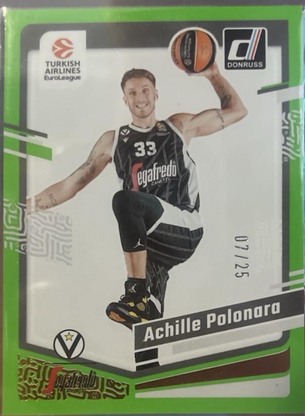 Achille Polonara [Neon Green Flood] #32