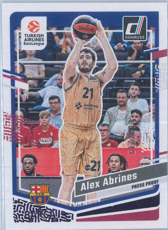 Alex Abrines [Purple Press Proof] #109